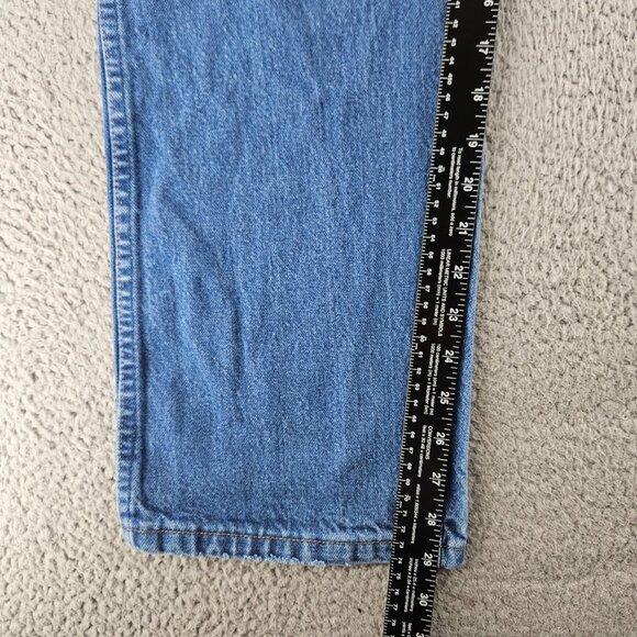 Wrangler Jeans Mens 38x30 Blue 936 Cowboy Cut Slim Fit Western Rodeo Rancher - Picture 9 of 16